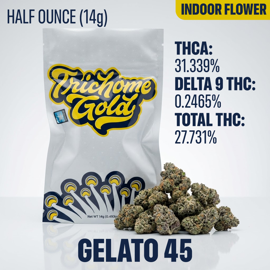 Gelato 45 Half Ounce (14g) Indoor Flower