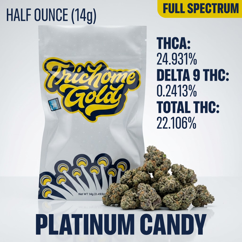 Platinum Candy (Half Ounce - 14g) Full Spectrum Flower