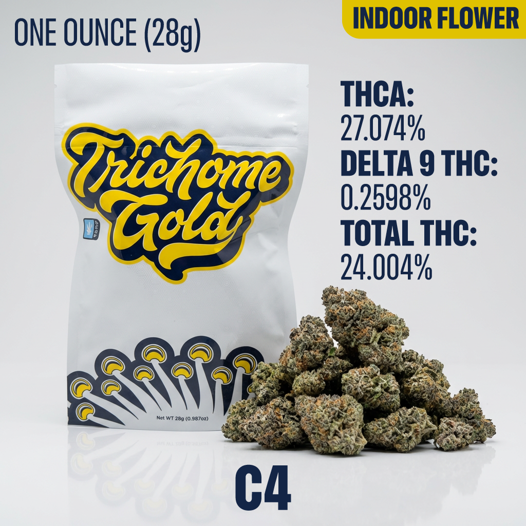 C4 Full Ounce (28g) Indoor Flower