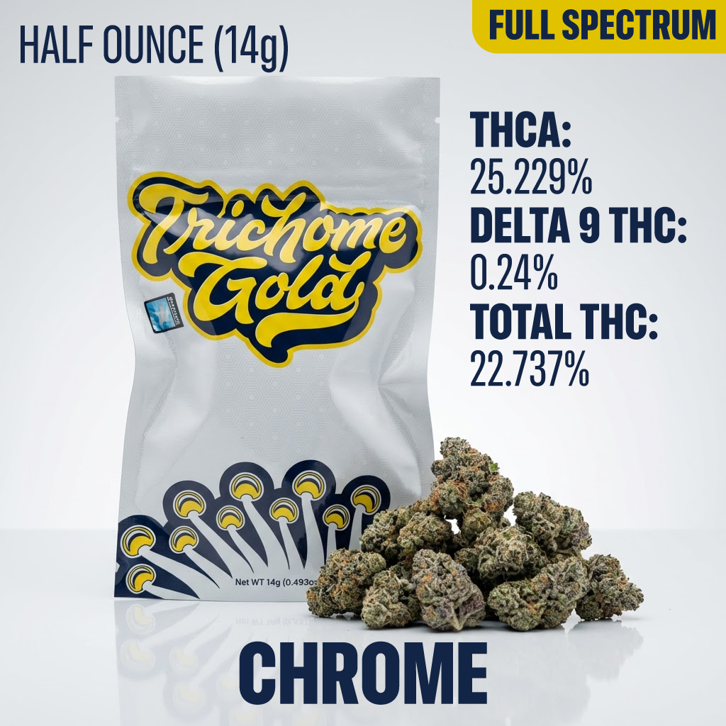 Chrome (Half Ounce - 14g) Full Spectrum Flower
