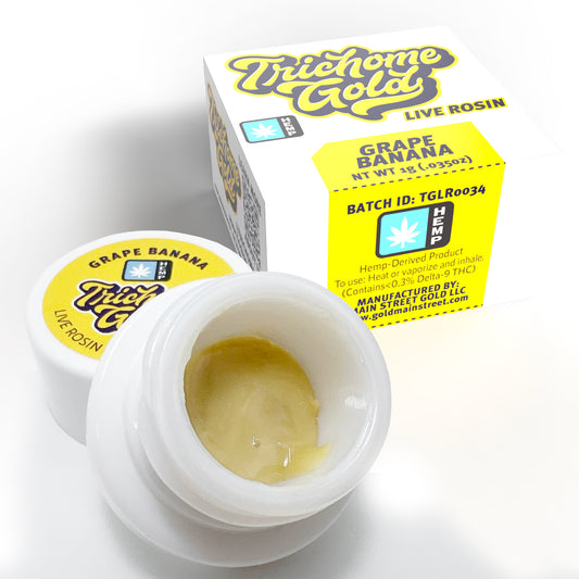 Grape Banana Live Rosin (1g)