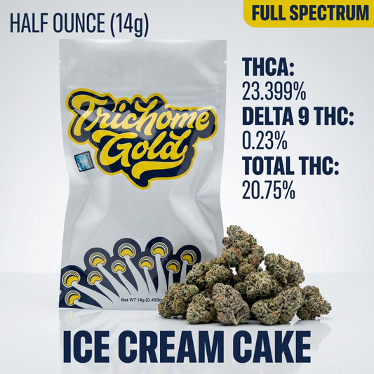 Ice Cream Cake (Half Ounce - 14g) Full Spectrum Flower