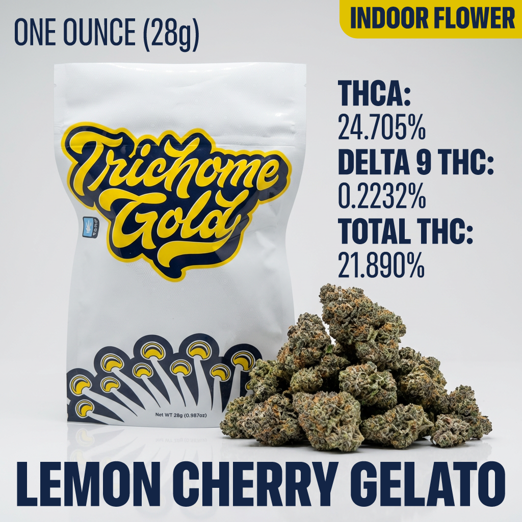 Lemon Cherry Gelato Full Ounce (28g) Indoor Flower