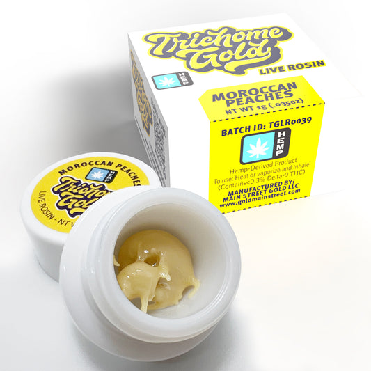 Moroccan Peaches Live Rosin (1g)