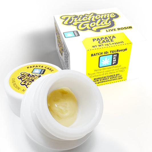 Papaya Cake Live Rosin (1g)